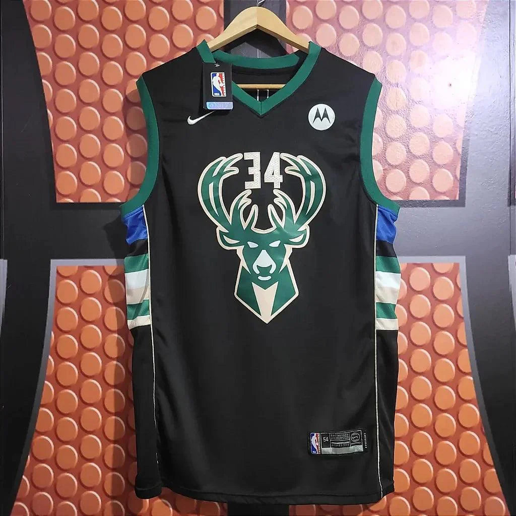 Camiseta NBA Milwaukee Bucks Giannis Antetokounmpo 2021