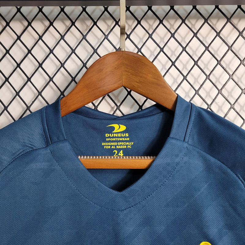 Camiseta Al-Nassr 22/23 - Niños (Pantalón Corto Incluido) - Lux Shop