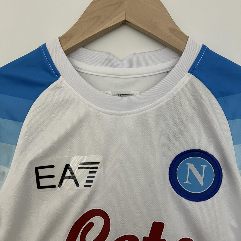 Camiseta Napoli 23/24 - Niños (Pantalón Corto Incluido) (Medidas en la Descripción) - Lux Shop