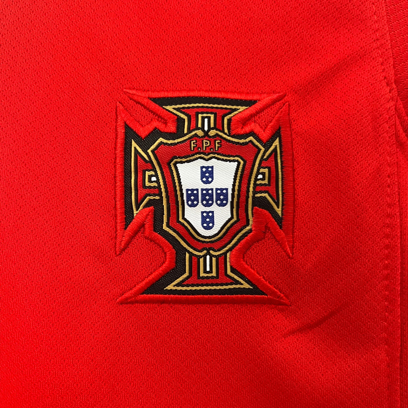 Camiseta Portugal 24/25 - Niños (Pantalón Corto Incluido)