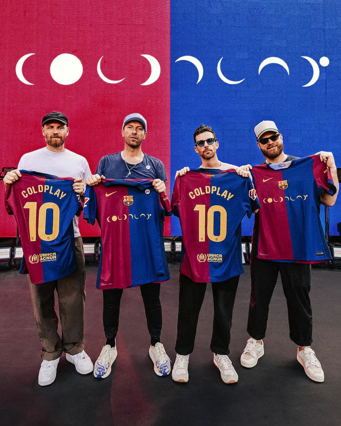 Barcelona Mujer ColdPlay 24/25 - Edición Especial  *OFICIAL* + 5 REGALOS 🎁