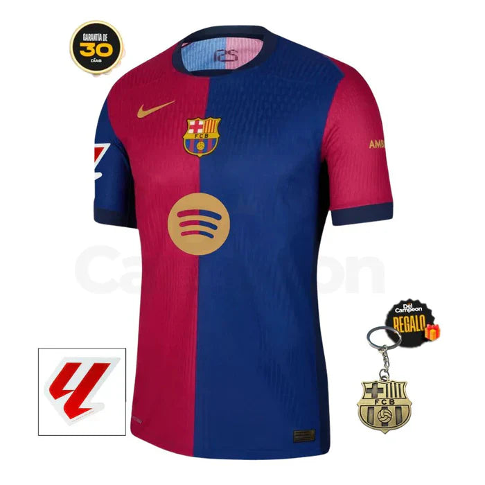 Barcelona Hombre Primera Equipación Spotify 24/25    *OFICIAL* + 5 REGALOS 🎁