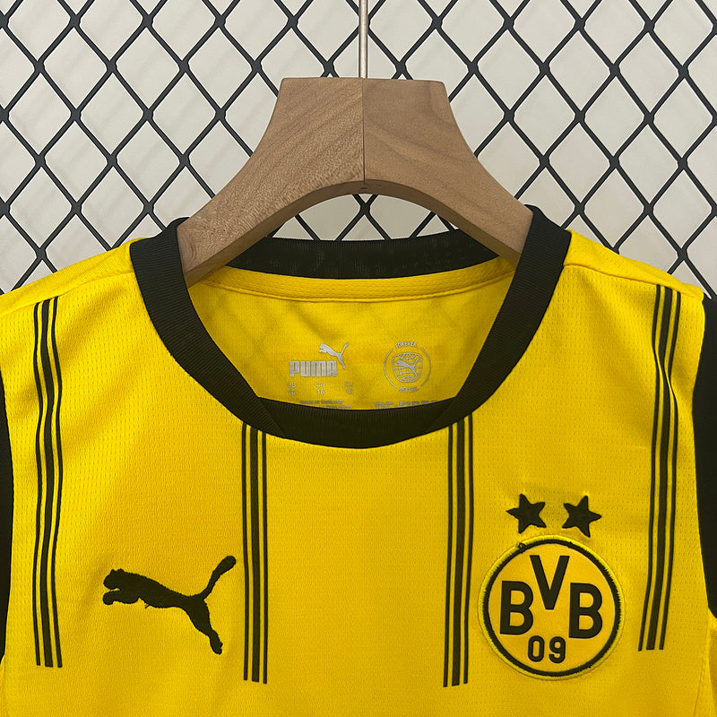 Camiseta Borussia Dortmund 24/25 - Niños (Pantalón Corto Incluido)