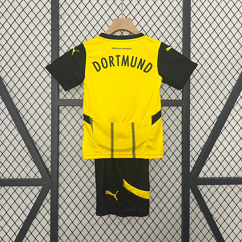 Camiseta Borussia Dortmund 24/25 - Niños (Pantalón Corto Incluido)