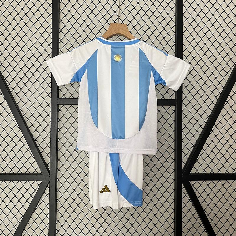 Camiseta Argentina 24/25 - Niños (Pantalón Corto Incluido) - TIENDA ESPAÑA