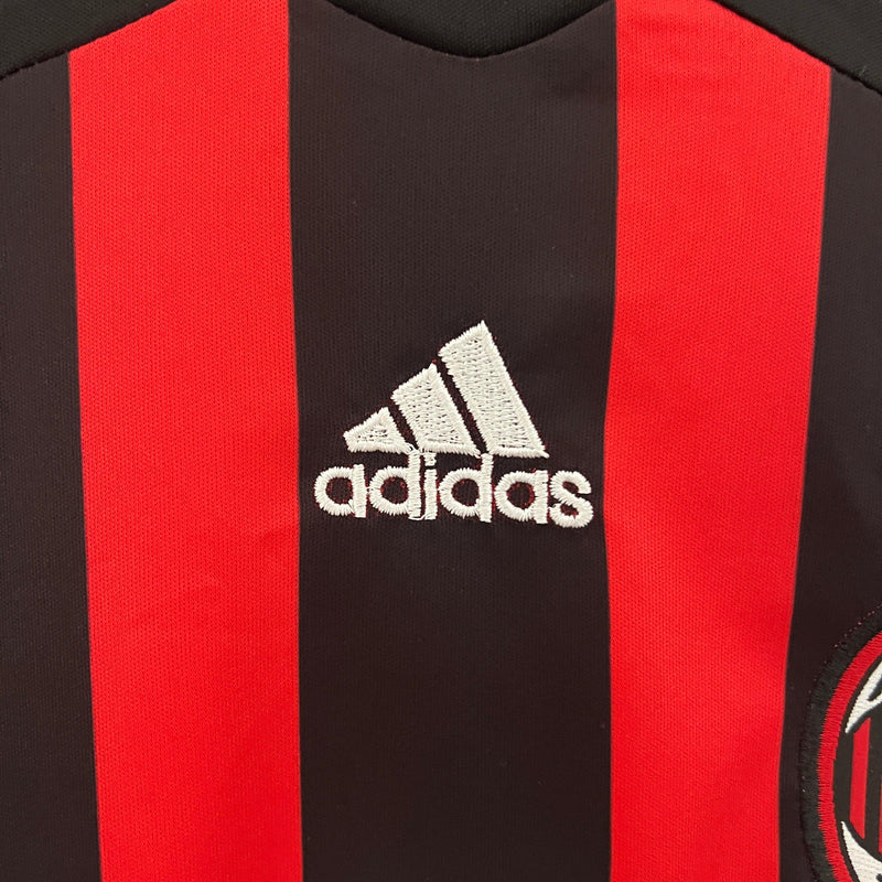 Camiseta AC Milan 06/07 - Niños (Pantalón Corto Incluido) RETRO - TIENDA LUXSHOP