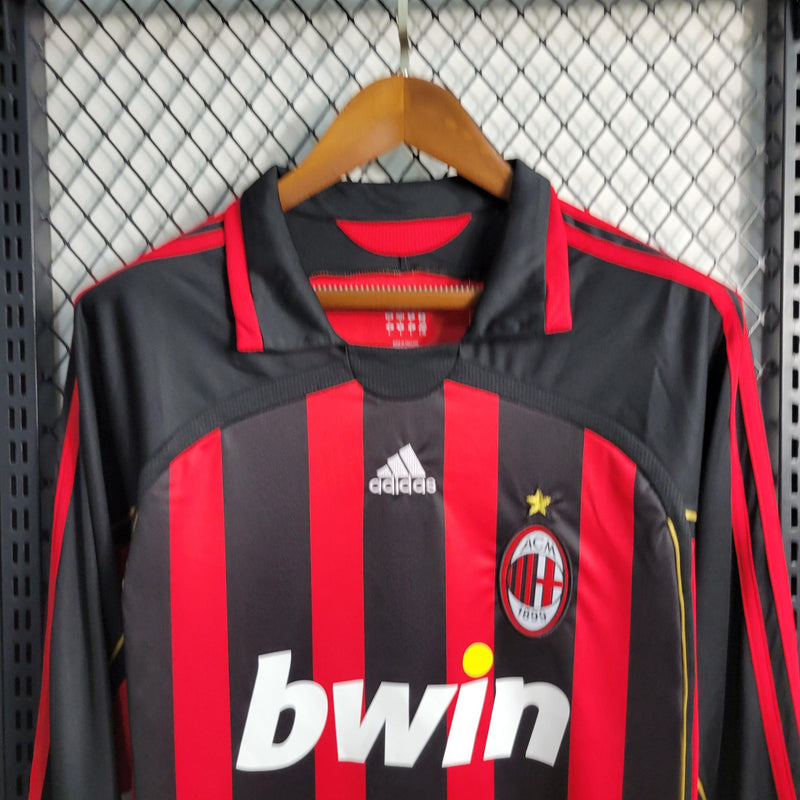 Camiseta AC Milan (Manga Larga) 06/07 Retro - TIENDA LUXSHOP