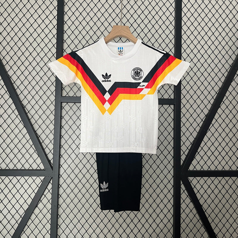 Camiseta Alemania 1990 - Niños (Pantalón Corto Incluido) RETRO - TIENDA LUXSHOP