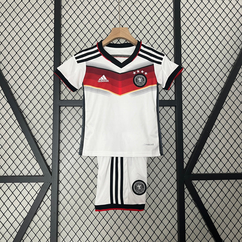 Camiseta Alemania 2014 - Niños (Pantalón Corto Incluido) RETRO - TIENDA LUXSHOP