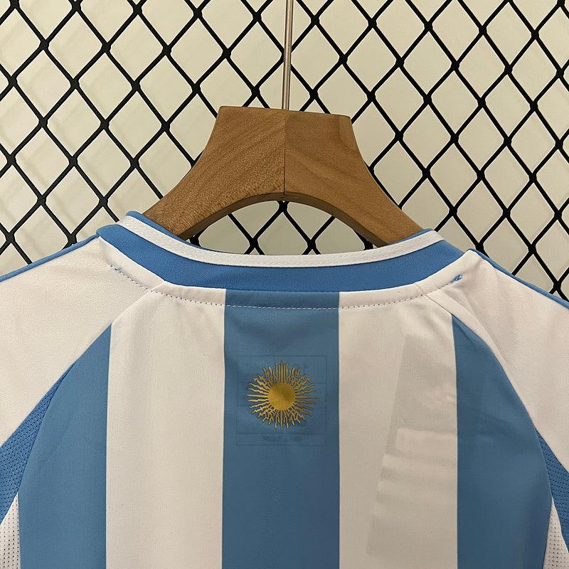 Camiseta Argentina 24/25 - Niños (Pantalón Corto Incluido) - TIENDA ESPAÑA