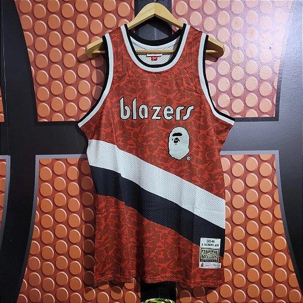 Camiseta Bape Mitchell & Ness Portland Trail Blazers - Lux Shop