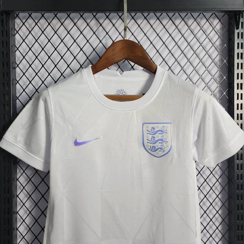 Camiseta Inglaterra 22/23 - Niños (Pantalón Corto Incluido) - Lux Shop