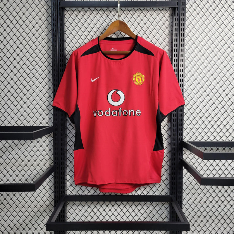 Camiseta Manchester United 02/04 Retro - TIENDA LUXSHOP