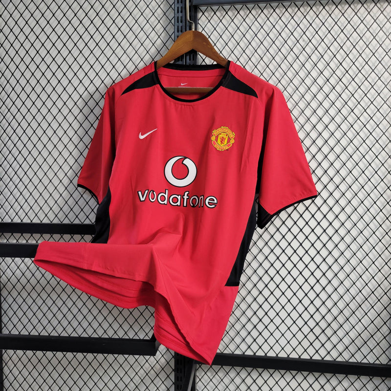 Camiseta Manchester United 02/04 Retro - TIENDA LUXSHOP