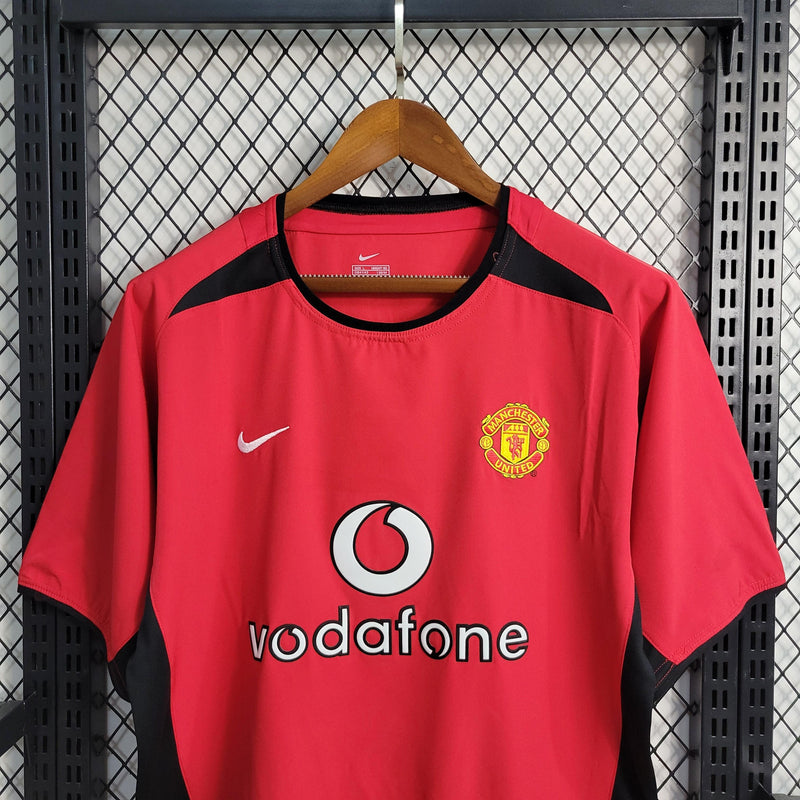 Camiseta Manchester United 02/04 Retro - TIENDA LUXSHOP