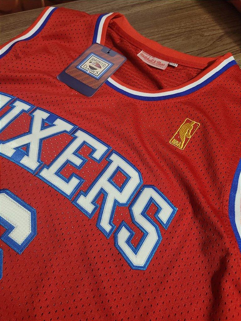 Camiseta NBA 76ers - Erving - DR J - 1982/83 Retrô - Lux Shop