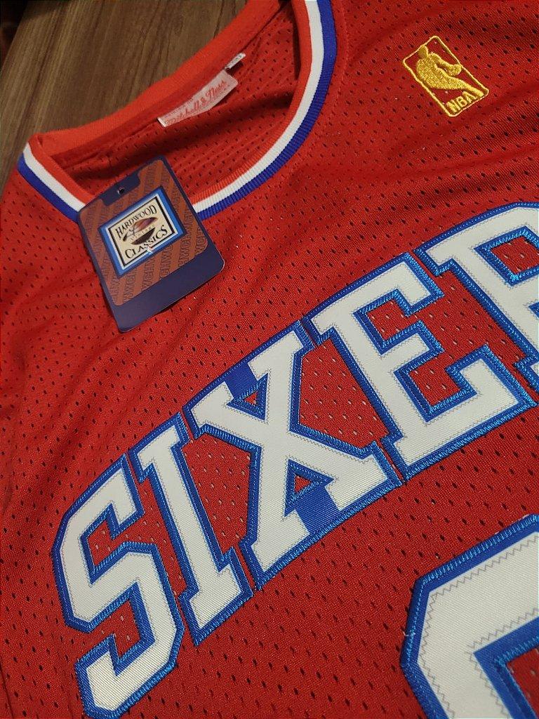 Camiseta NBA 76ers - Erving - DR J - 1982/83 Retrô - Lux Shop