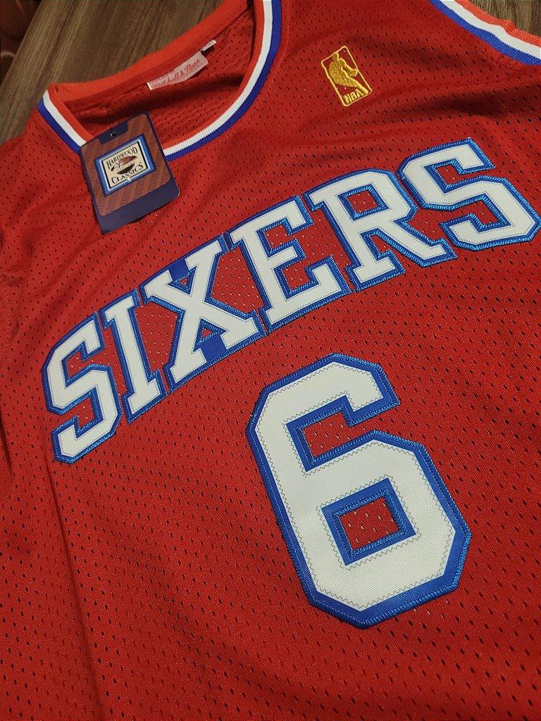 Camiseta NBA 76ers - Erving - DR J - 1982/83 Retrô - Lux Shop