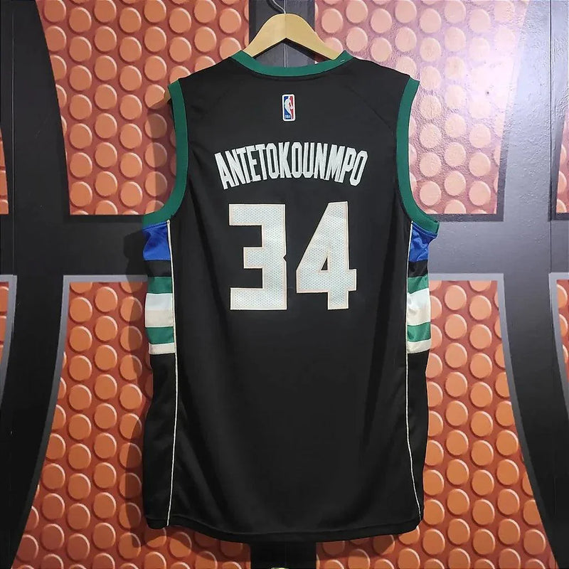 Camiseta NBA Milwaukee Bucks Giannis Antetokounmpo 2021