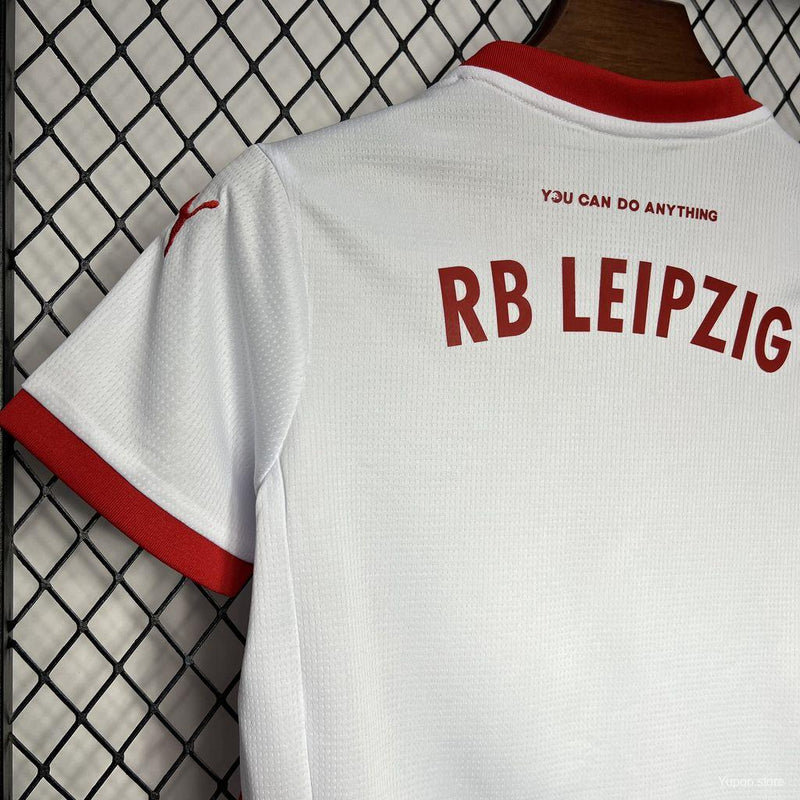 Camiseta RB Leipzig 24/25 - Niños (Pantalón Corto Incluido)