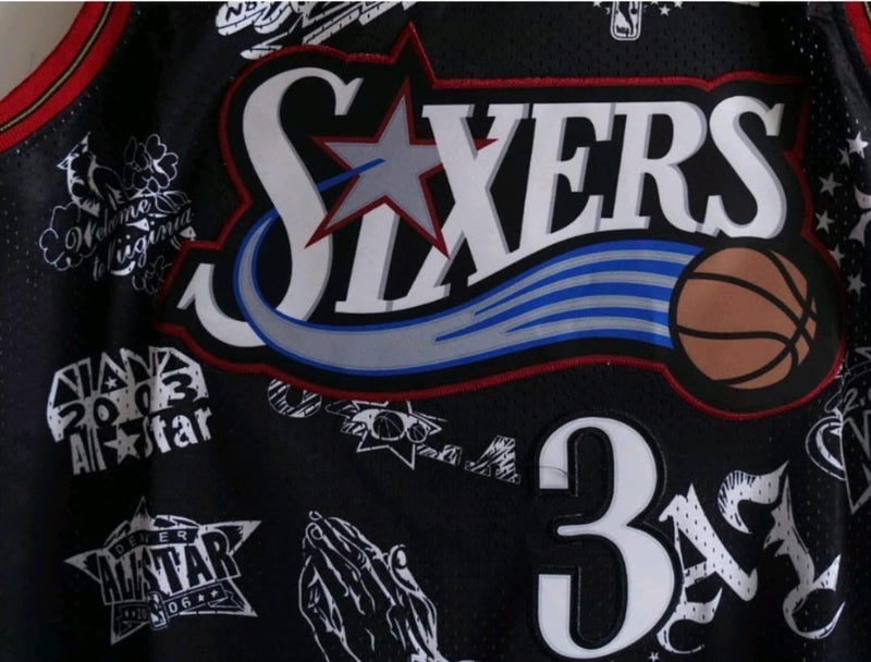 Camiseta NBA 76ers Iverson 1997/98 Edição Especial - Lux Shop