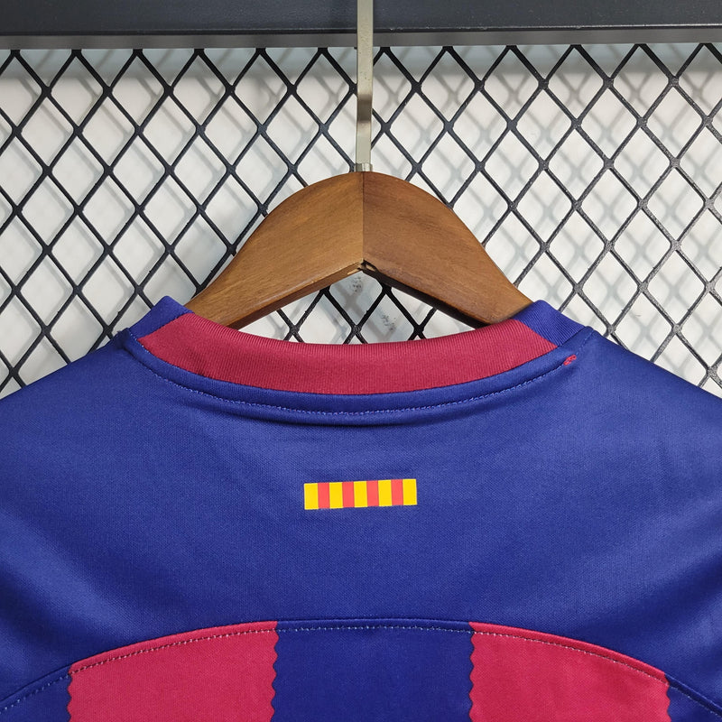Camiseta Barcelona 23/24 - Niños (Pantalón Corto Incluido) (Medidas en la Descripción) - Lux Shop