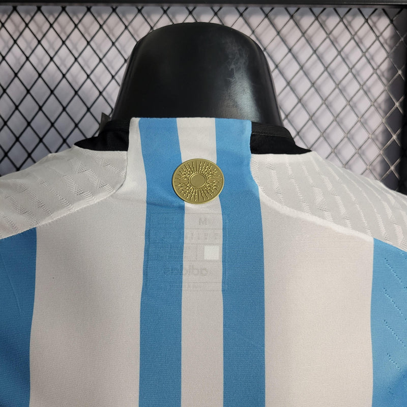 Camiseta De Copa Del Mundo Argentina 2022 (JUGADOR) - Lux Shop