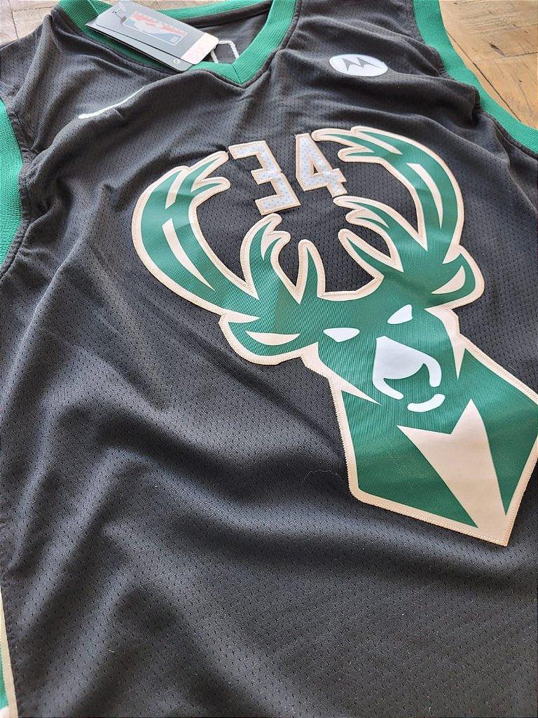 Camiseta NBA Milwaukee Bucks - Giannis Antetokounmpo 2021 - Lux Shop