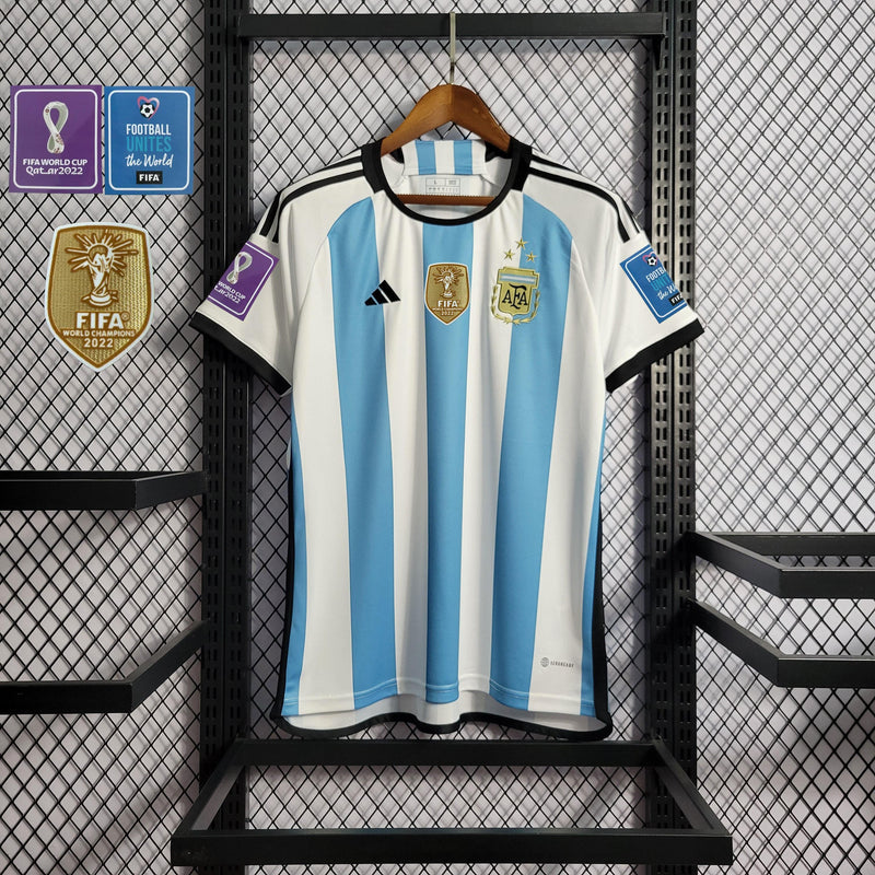 Camiseta De Copa Del Mundo Argentina 2022 - Lux Shop