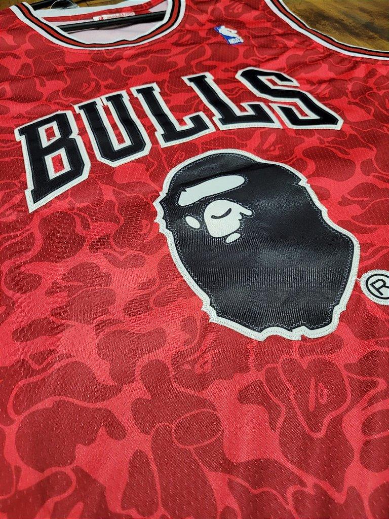 Camiseta Bape Mitchell & Ness Chicago Bulls - Lux Shop