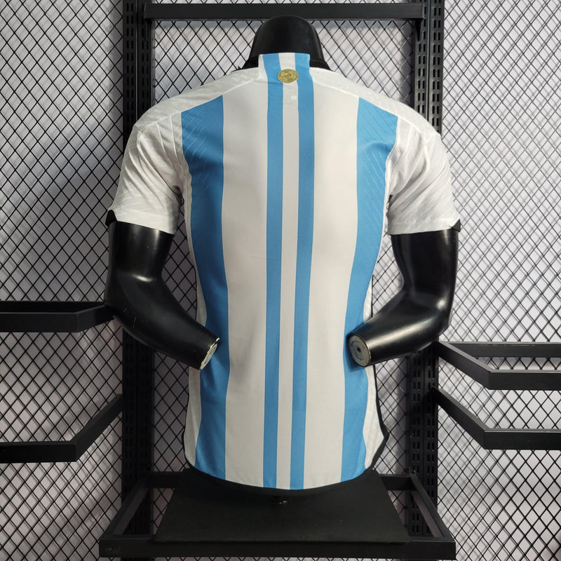 Camiseta De Copa Del Mundo Argentina 2022 (JUGADOR) - Lux Shop